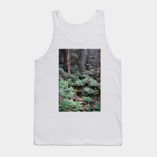 Tree ferns on forest floor. Tank Top